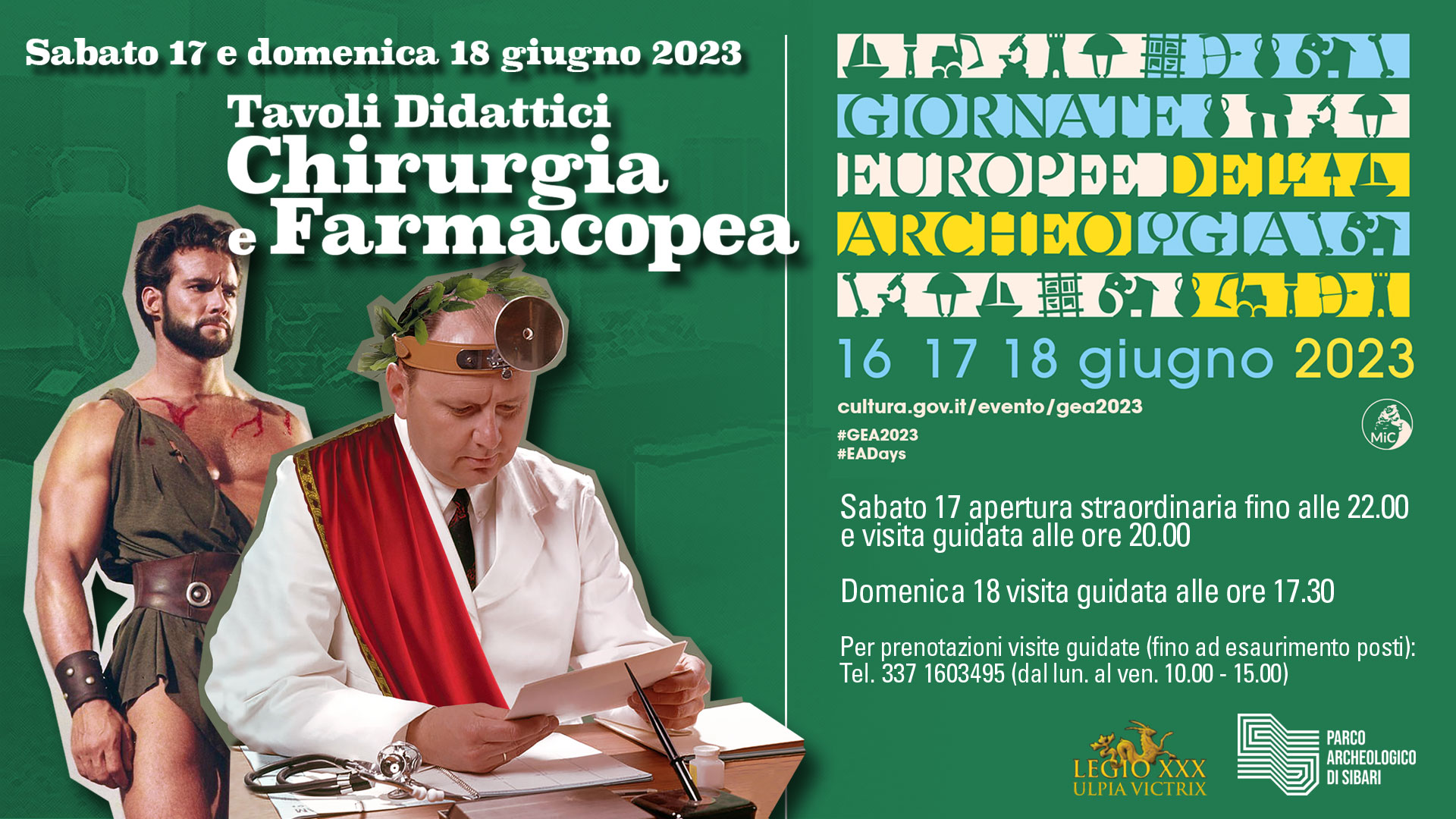 Giornate europee dell'Archeologia 2023 - La medicina e i farmaci degli antichi al Museo nazionale archeologico della Sibaritide